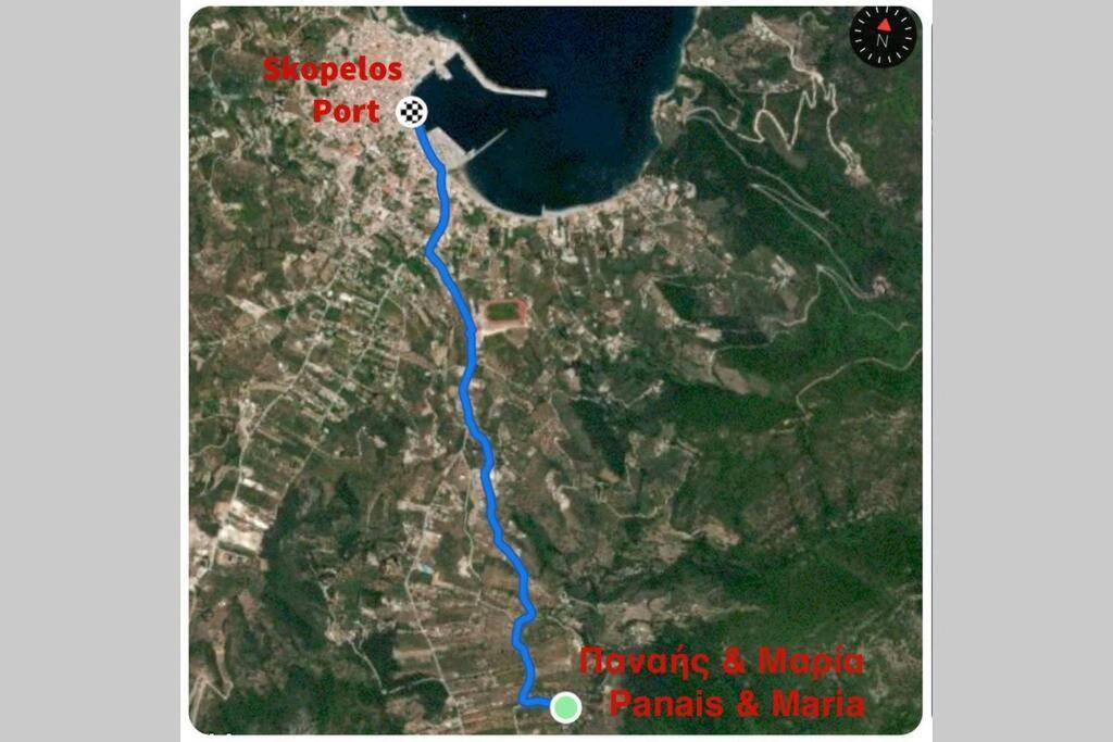 Παναής & Μαρία / Panais & Maria Villa Skopelos Town Bagian luar foto